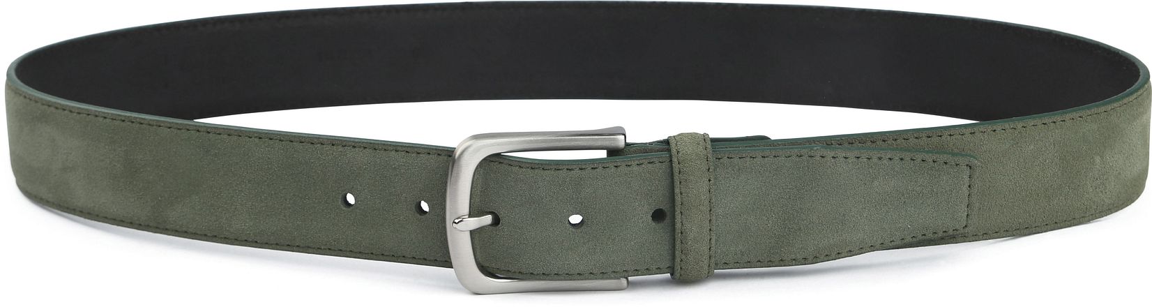 Suitable Bälte Mockaläder Grön