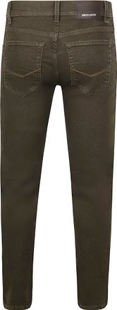 Pierre Cardin Byxa Lyon Tapered Raw Brun