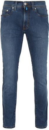 Pierre Cardin Jeans Lyon Tapered Future Flex Blå Stonewash
