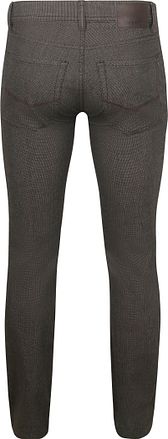 Pierre Cardin Bukse Lyon Tapered Print Brun