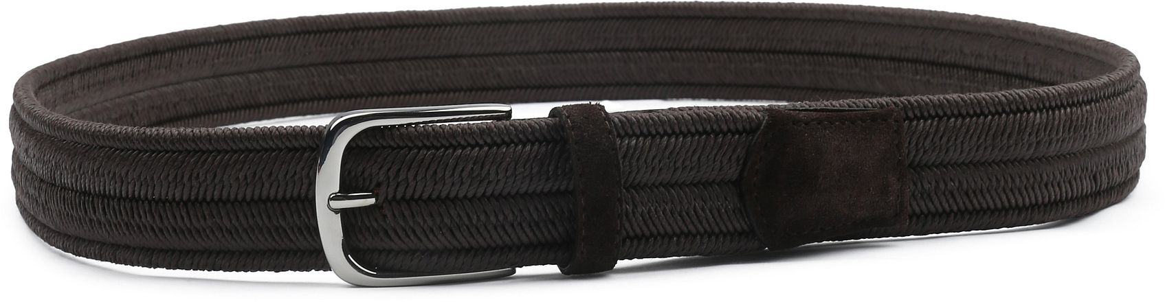 Profuomo Vokset Flettet Belte Brun