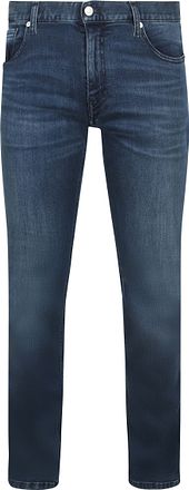 Alberto Slim Dual Flex Denim Mörkblå