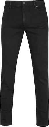 Alberto Slim DS Dual Flex Denim Zwart