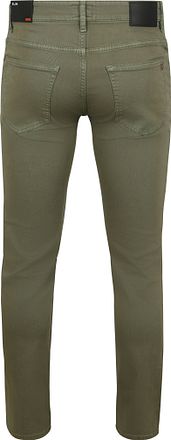 BOSS Delaware Jeans Olivgrön