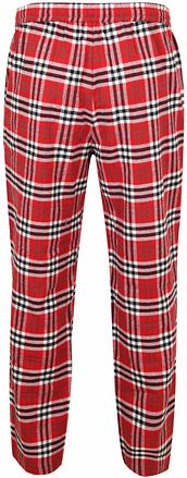 Steppin' Out Loungewear Rutete Bukser Rød