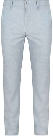 Alberto Lou Chino Linen Mix Light Blue
