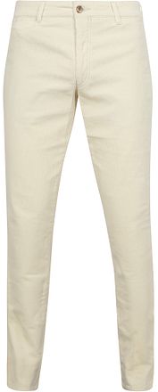 Suitable Chino Plato Corduroy Off White