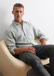 Marc O'Polo Shirt Plaid Green