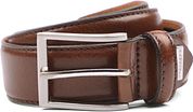 Profuomo Belt Calf Leather Brown