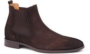 Suitable Chelsea Boot Suede Dark Brown