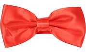 Suitable Satin Bow Tie Red