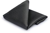 Suitable Silk Pocket Square Anthracite