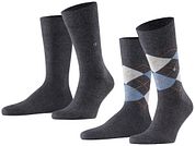 Burlington Everyday 2-Pack Anthracite 3081