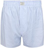 Steppin' Out Boxershort Striped Oxford Blue