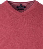 Casa Moda Pullover V-Neck Fresh Brick