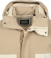 Scotch & Soda Parka Jacket Ecru
