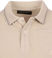 Marc O'Polo Polo Shirt Solid Overdye Ecru