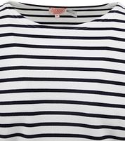 Armor-Lux Sweater Stripes Black White