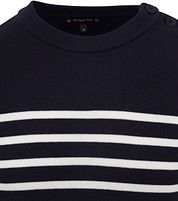 Armor-Lux Groix Sweater Stripes Navy