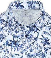 Desoto Shirt Print Floral Blue