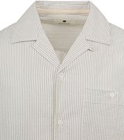 Anerkjendt Shirt Kurt Stripes Off White