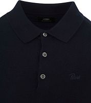 Petrol Polo Knitwear Blue