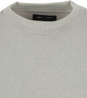 Fred Perry Sweater Logo Limestone Grey