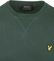 Lyle & Scott Sweater Argyle Teal Dark Green