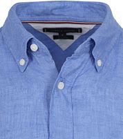 Tommy Hilfiger Shirt Linen Blue