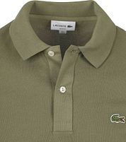Lacoste Polo Shirt Pique Olive Green
