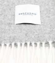Profuomo Scarf Lambswool Grey Beige