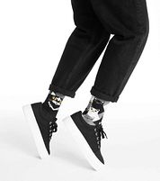 Many Mornings Socks Black Cat
