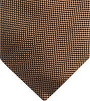 Suitable Silk Tie Cognac