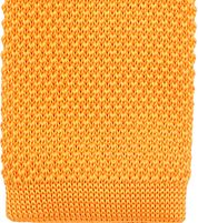 Suitable Knitted Tie Yellow TK-03