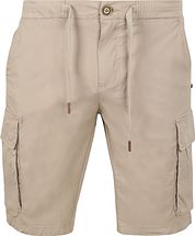 No Excess Short Stretch Cargo Beige
