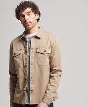 Superdry Overshirt Military Beige