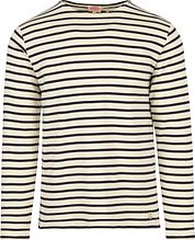 Armor-Lux Sweater Stripes Off White