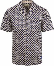 Scotch and Soda Shirt Beige Print