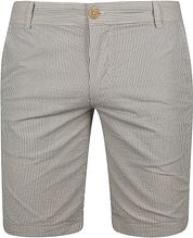 Suitable Aswin Short Ecru Striped