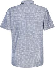 Petrol Short Sleeve Shirt Print Blue