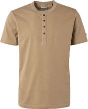 No Excess T-Shirt Button Khaki
