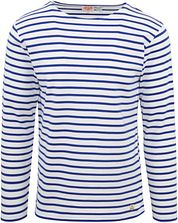 Armor-Lux Sweater Stripes Cobalt Blue White
