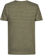 Petrol T Shirt Striped Green