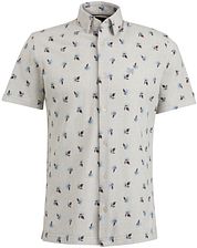 Vanguard Short Sleeves Shirt Print Grey