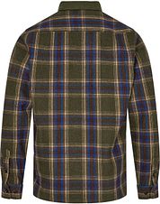 Anerkjendt Overshirt Lion Wool Mix Dark Green