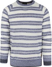 Scotch and Soda Sweater Stripes Blue