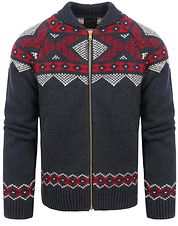 Superdry Cardigan Zip Dark Blue 