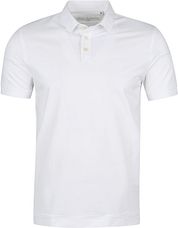 Blue Industry Polo Shirt Jersey White