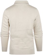 Barbour Pullover Half Zip Ecru