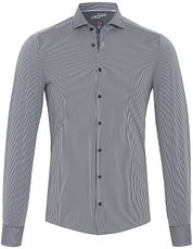 Pure Functional Shirt Stripes Black